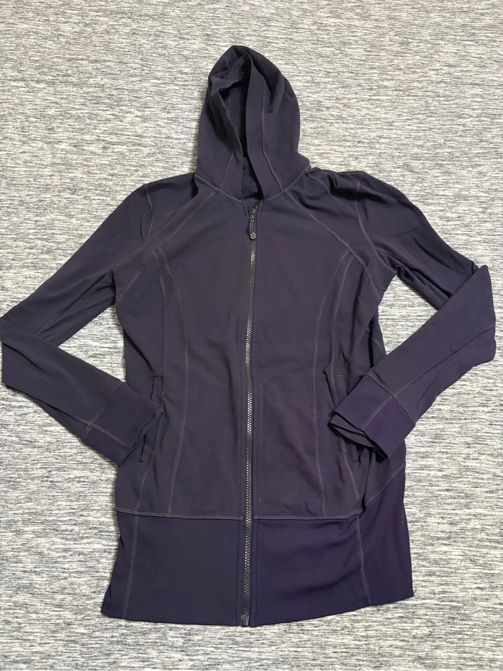 Lululemon Longer Style Zip Up Jacket Size 12